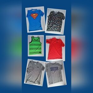 Lot of 6 Under Armour Shirts